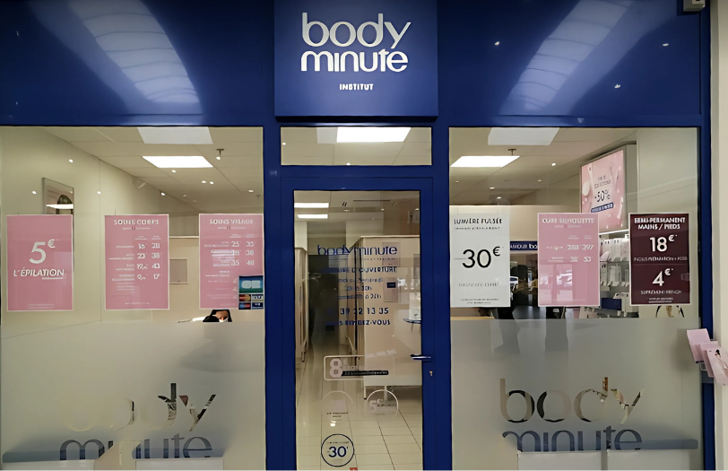 Façade bodyminute Achères