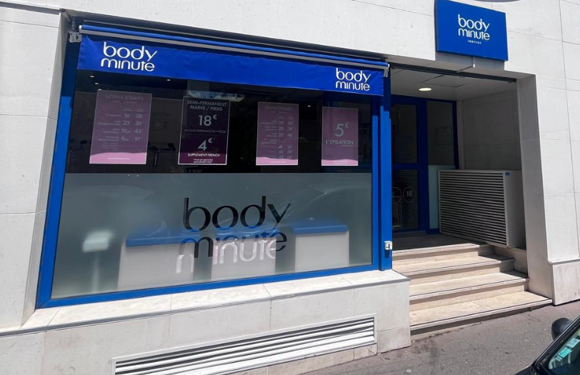 Façade institut Bodyminute Boulogne Eglise