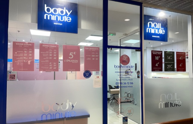 Façade institut Bodyminute Brest Iroise