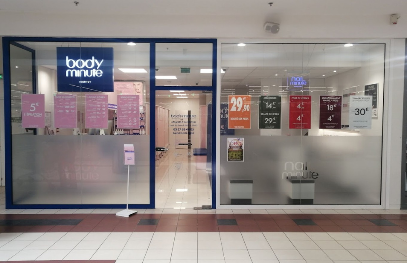 Façade Institut Bodyminute Cambrai