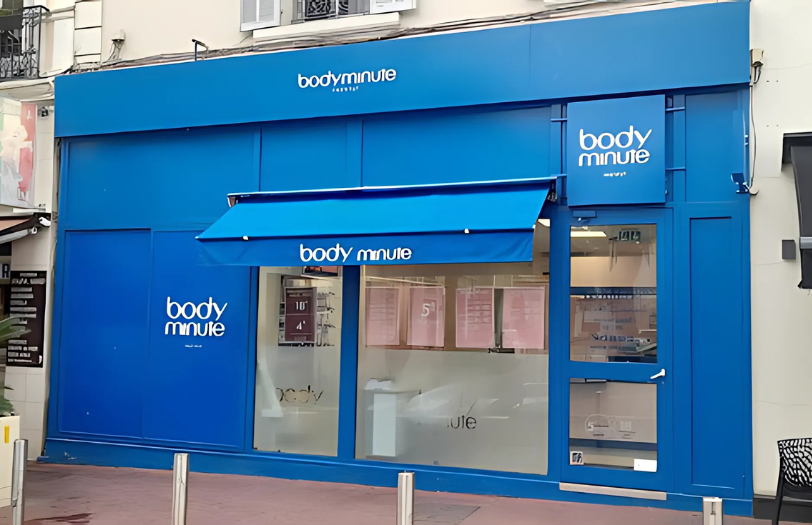 Façade Institut Bodyminute Cannes