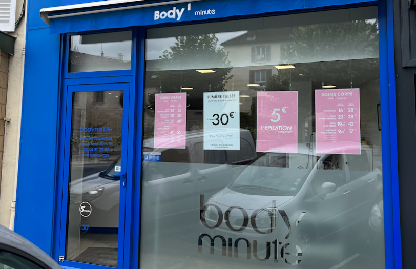 Façade Institut bodyminute Chantilly