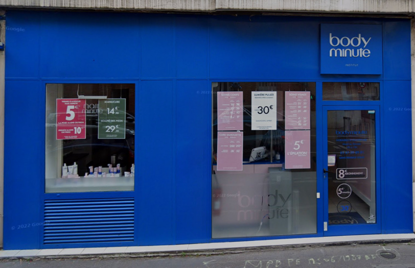Façade Bodyminute Institut Clichy