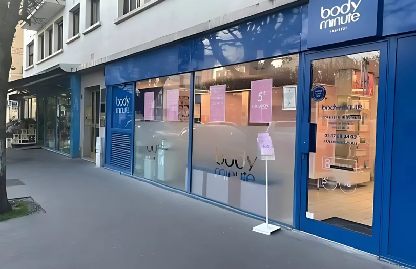Façade Bodyminute Institut Courbevoie Gare
