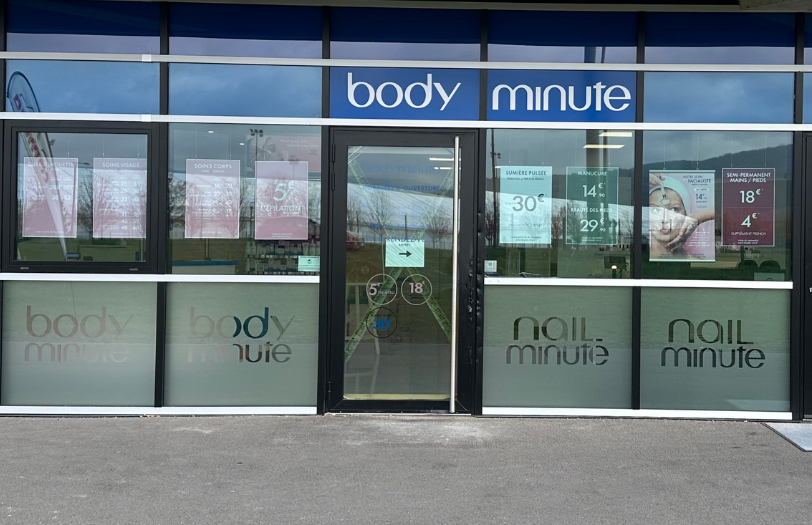 Façade Bodyminute Institut Cournon