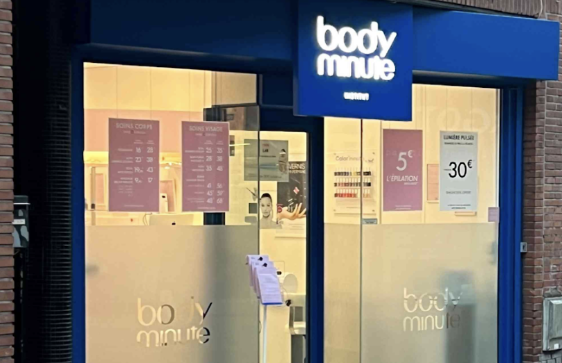 Façade Institut Bodyminute Dunkerque