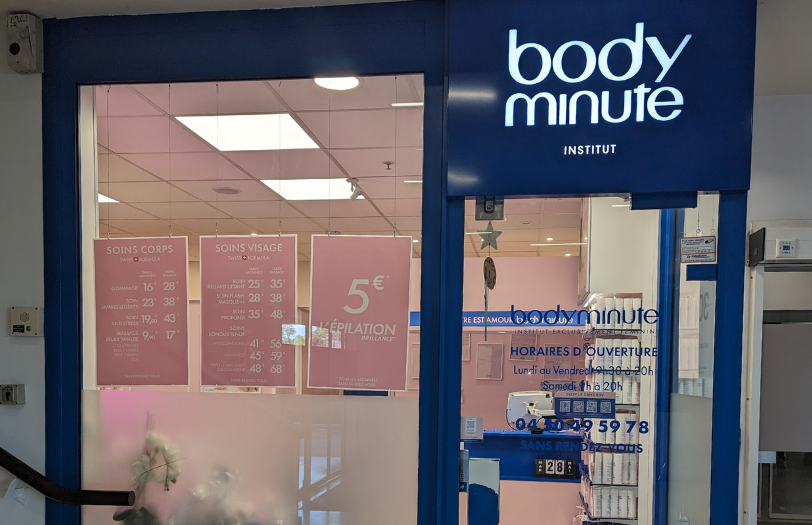 Façade Bodyminute Institut Etrembieres