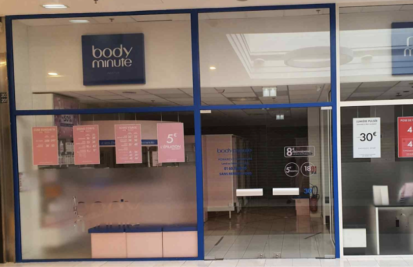 Façade Institut Bodyminute Evry
