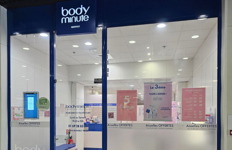 Façade Institut Bodyminute Les Ulis CC