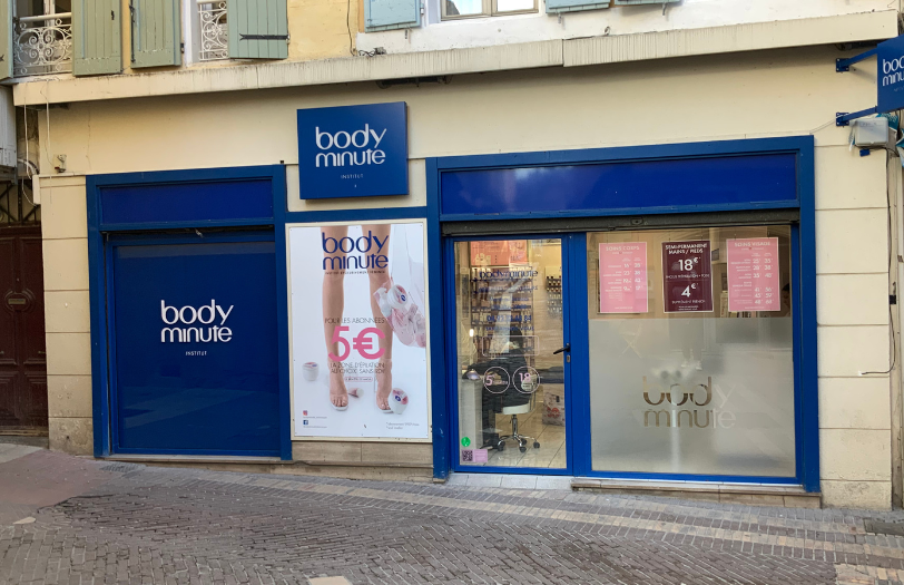 Façade Institut bodyminute Manosque
