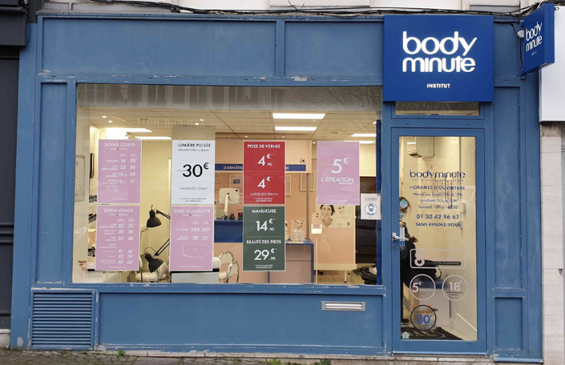 Façade Institut bodyminute Mantes La Jolie