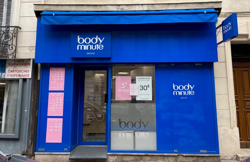 Façade Institut bodyminute Marseille 5 Avenue