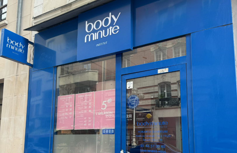 Façade Institut Bodyminute Montrouge