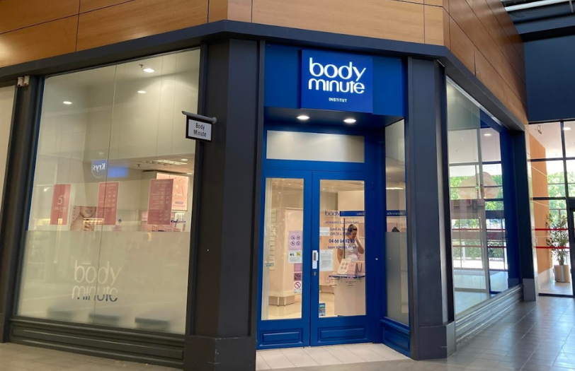 Façade Institut Bodyminute Nimes Etoile