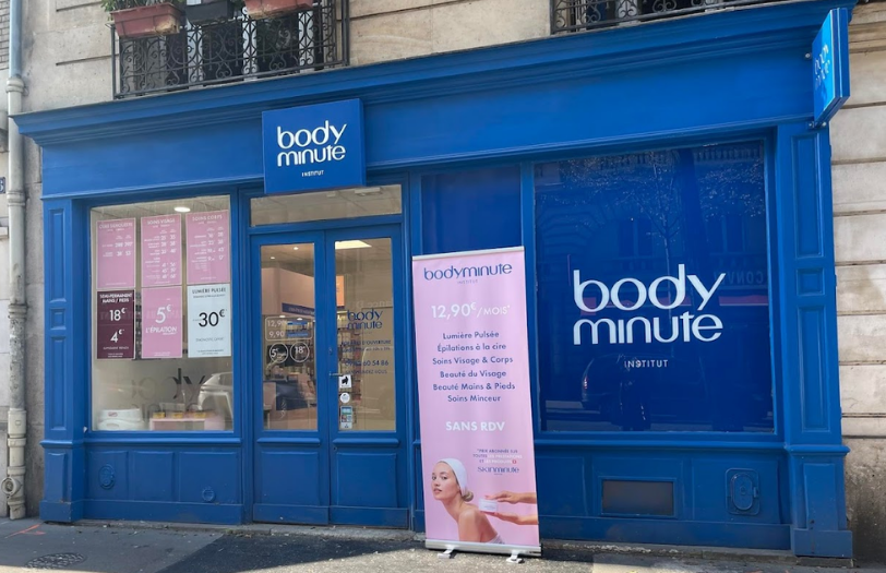 Façade Bodyminute Institut Paris Convention