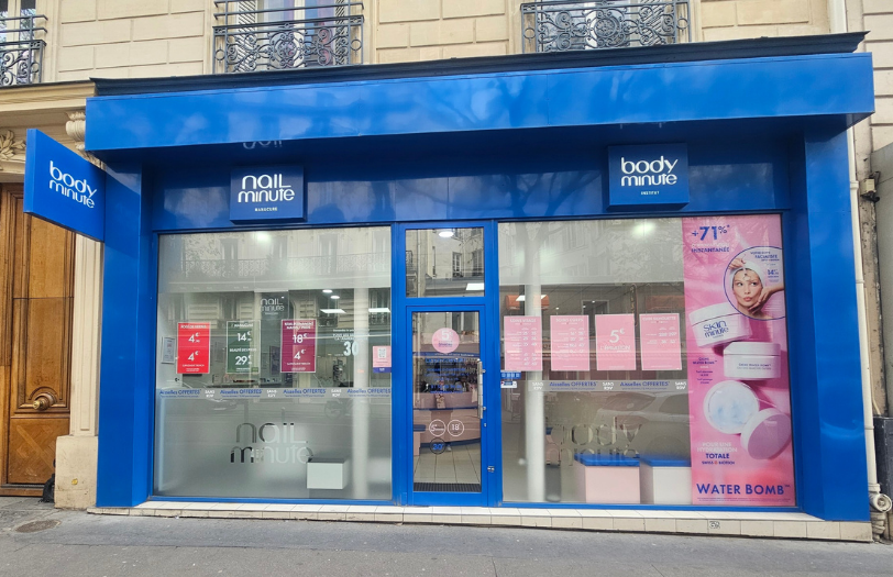 Façade Bodyminute Institut Paris Maubeuge