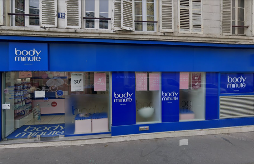 Façade Bodyminute Institut Paris Republique