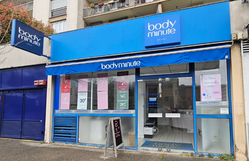 Façade Bodyminute Institut Rosny