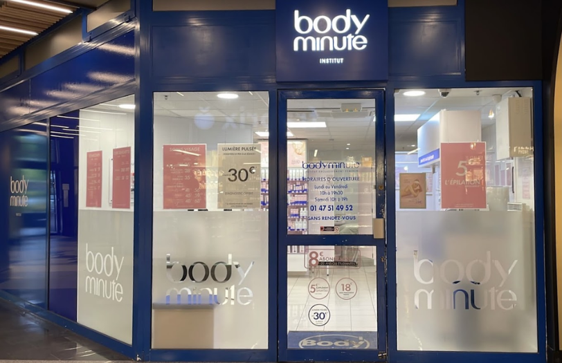 Façade Bodyminute Institut Rueil