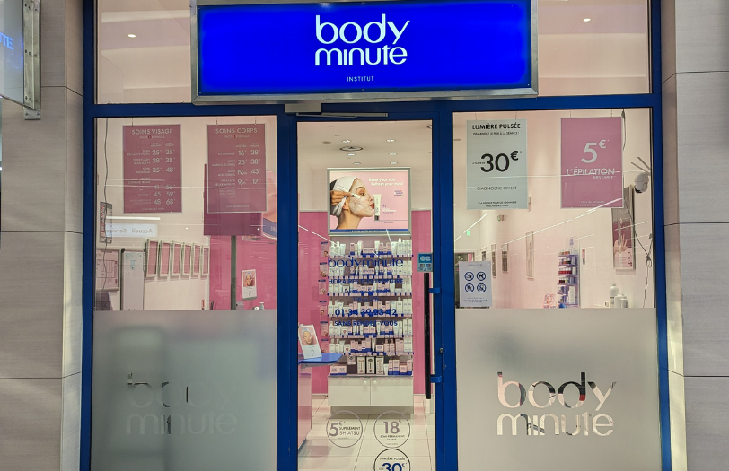Façade Bodyminute Institut Sarcelles