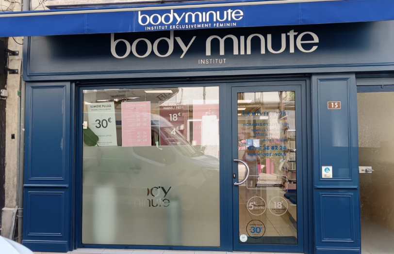 Façade Bodyminute Institut Saumur