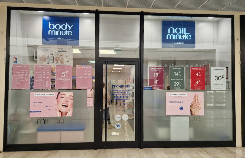 Façade Institut Bodyminute TOURVILLE
