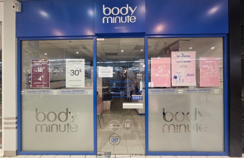 Façade Institut Bodyminute Viry CHATILLON