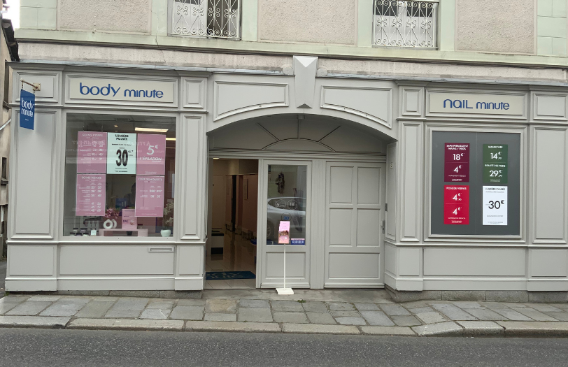 Façade Institut Bodyminute Vitré
