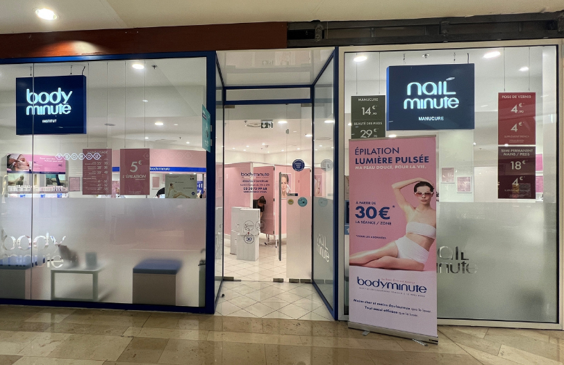 Façade Institut Bodyminute Wasquehal