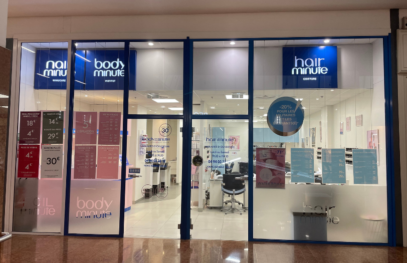 Façade Institut Bodyminute Toulon Mayol